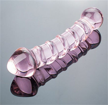 Brinquedos Clitoral roxos Vaginal Expander anal RoHS da estimulação de Borosilicone