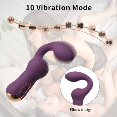 Brinquedo Clitoral do sexo fêmea do Stimulator do cotovelo dos vibradores do ponto de G do ABS do silicone