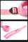 Jogos adultos cor-de-rosa da sujeição dos punhos do pulso e do tornozelo do coxim BDSM